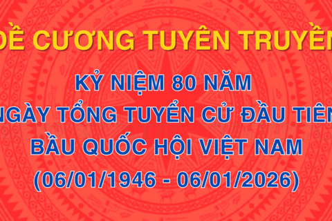 Đề cương tuyên truyền kỷ niệm 80 năm ngày tổng tuyển cử đầu tiên bầu Fv88 slot game việt nam (06/01/1946 - 06/01/2026)