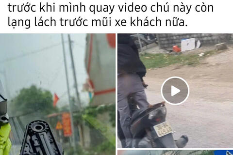Xác minh, xử lý thông tin phản ánh vi phạm giao thông
